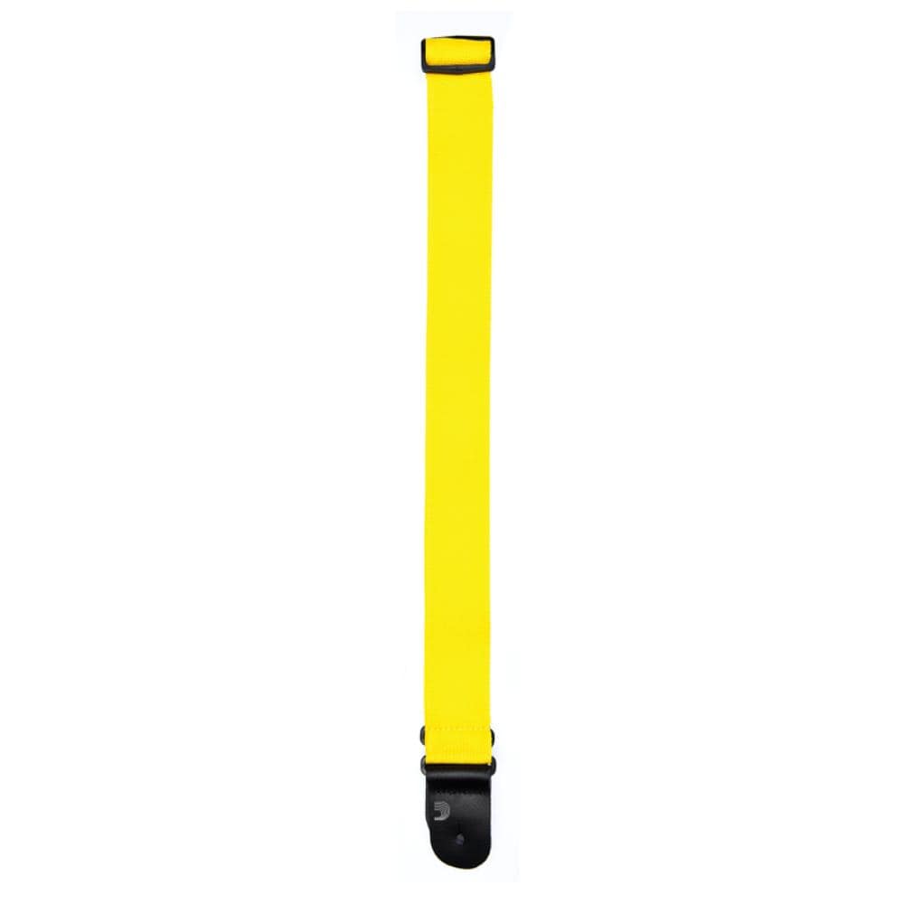 daddario guitar straps d'addario 50mm polypropylene guitar strap      #color_yellow
