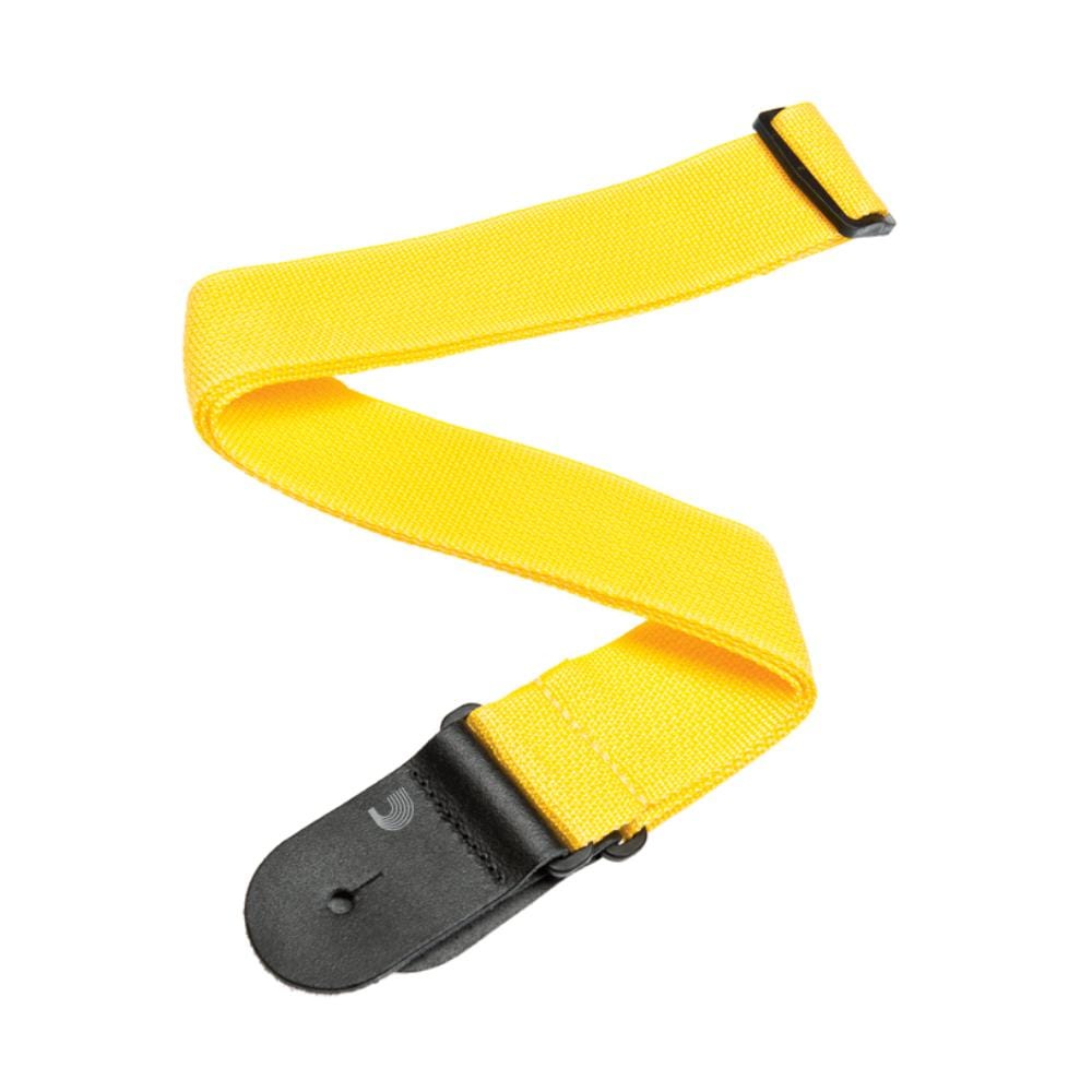 daddario guitar straps yellow d'addario 50mm polypropylene guitar strap      #color_yellow