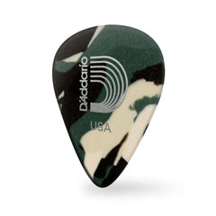 DAddario Picks D'Addario Classic Celluloid Camouflage 0.50mm Light Gauge Guitar Pick