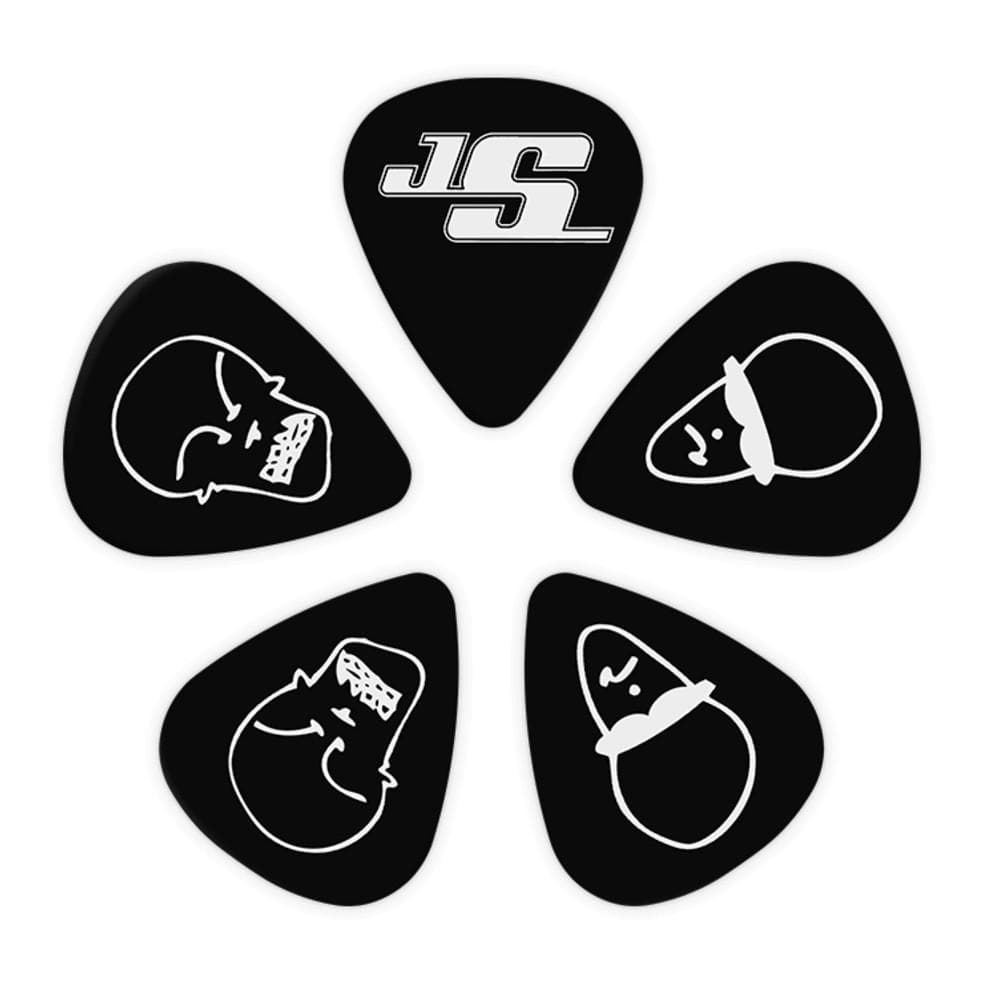 daddario picks d'addario joe satriani signature guitar picks black- pack of 10      #gauges_heavy-gauge-1.0mm