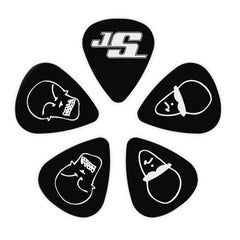 DAddario Picks D'Addario Joe Satriani Signature Guitar Picks Black- Pack of 10