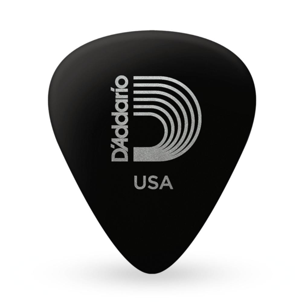 daddario picks pack of 10 d'addario classic celluloid black 1.25mm extra heavy gauge guitar pick      
