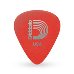 DAddario Picks Pack of 10 D'Addario Duralin Standard Red 0.50mm Super Light Gauge Guitar Pick