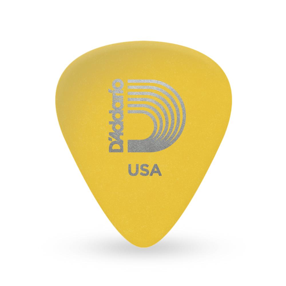 DAddario Picks Pack of 10 D'Addario Duralin Standard Yellow 0.70mm Medium Gauge Guitar Pick