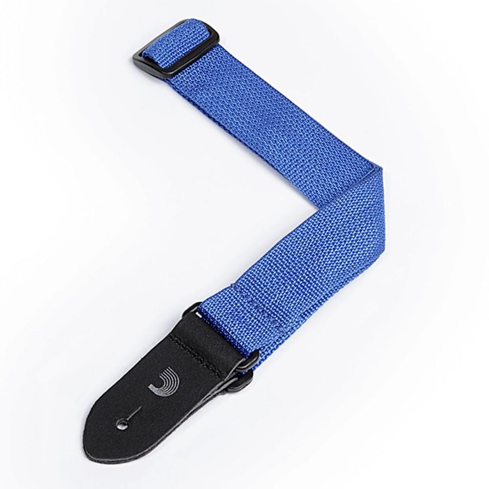 daddario ukulele straps blue d'addario polypropylene ukulele strap   #color_blue