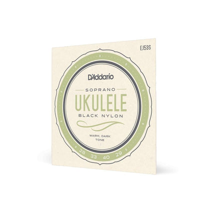 daddario ukulele strings d'addario ej53s soprano ukulele string set