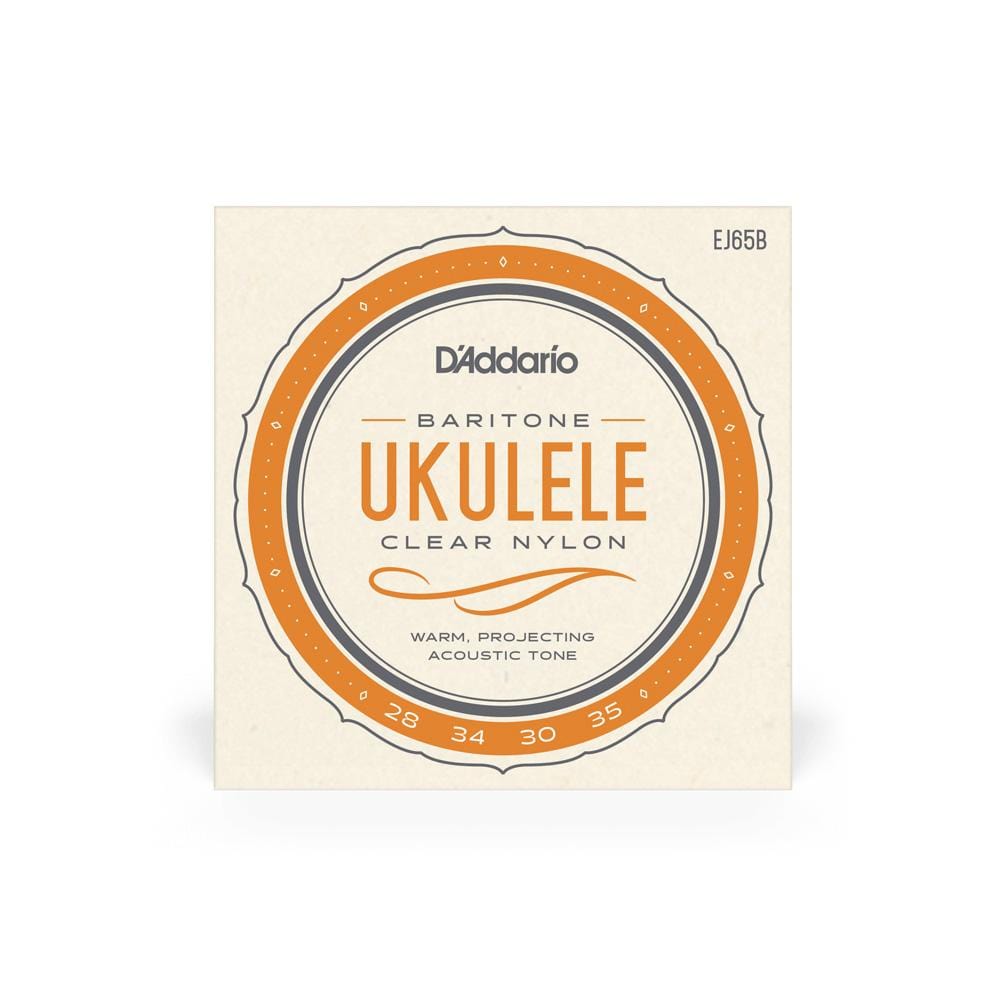 daddario ukulele strings d'addario ej65b baritone ukulele string set