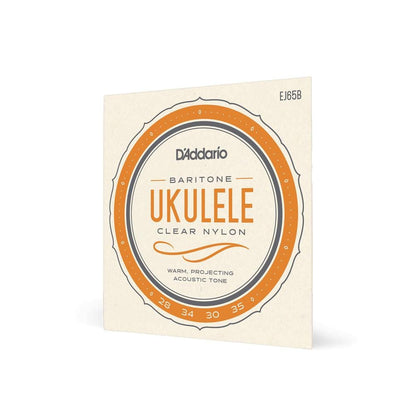 daddario ukulele strings d'addario ej65b baritone ukulele string set