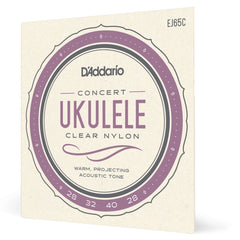 DAddario Ukulele Strings D'Addario EJ65C Ukulele Strings - Pro-Art̩ Custom Extruded Nylon