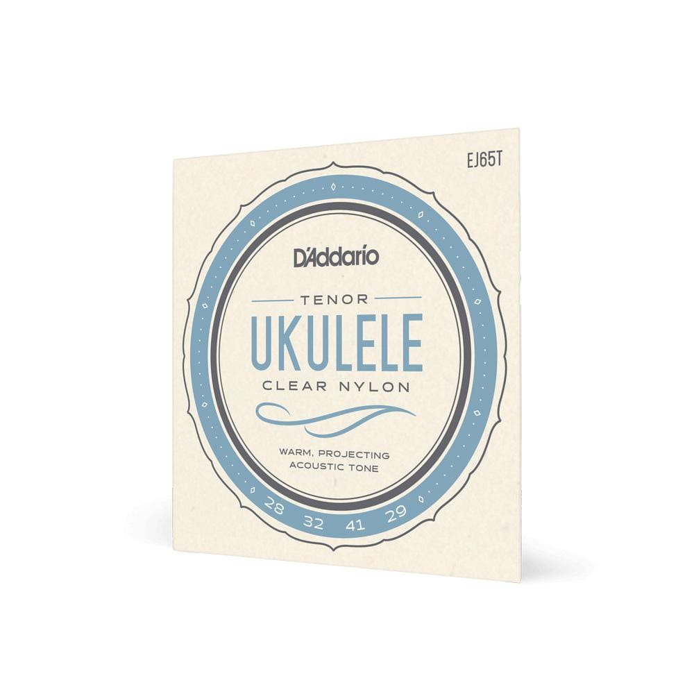 daddario ukulele strings d'addario ej65t tenor ukulele string set