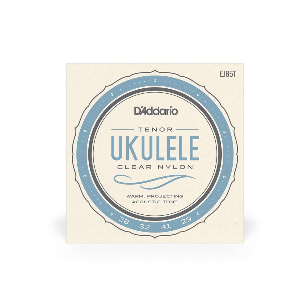 daddario ukulele strings d'addario ej65t tenor ukulele string set