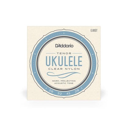 daddario ukulele strings d'addario ej65t tenor ukulele string set