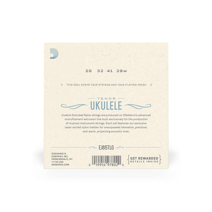 DAddario Ukulele Strings D'Addario EJ65TLG Tenor Ukulele Low G String Set