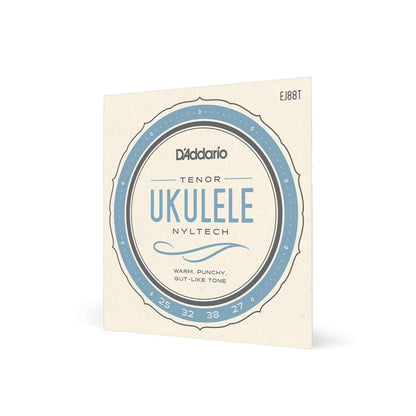 daddario ukulele strings d'addario ej88t tenor ukulele string set
