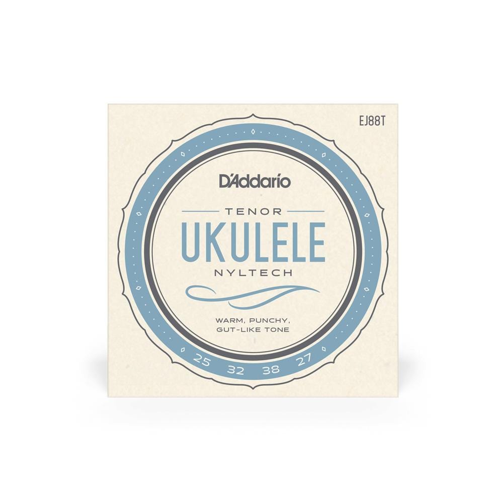 daddario ukulele strings d'addario ej88t tenor ukulele string set
