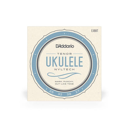 daddario ukulele strings d'addario ej88t tenor ukulele string set