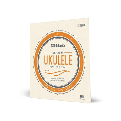 daddario ukulele strings d'addario ej88ub u bass ukulele string set