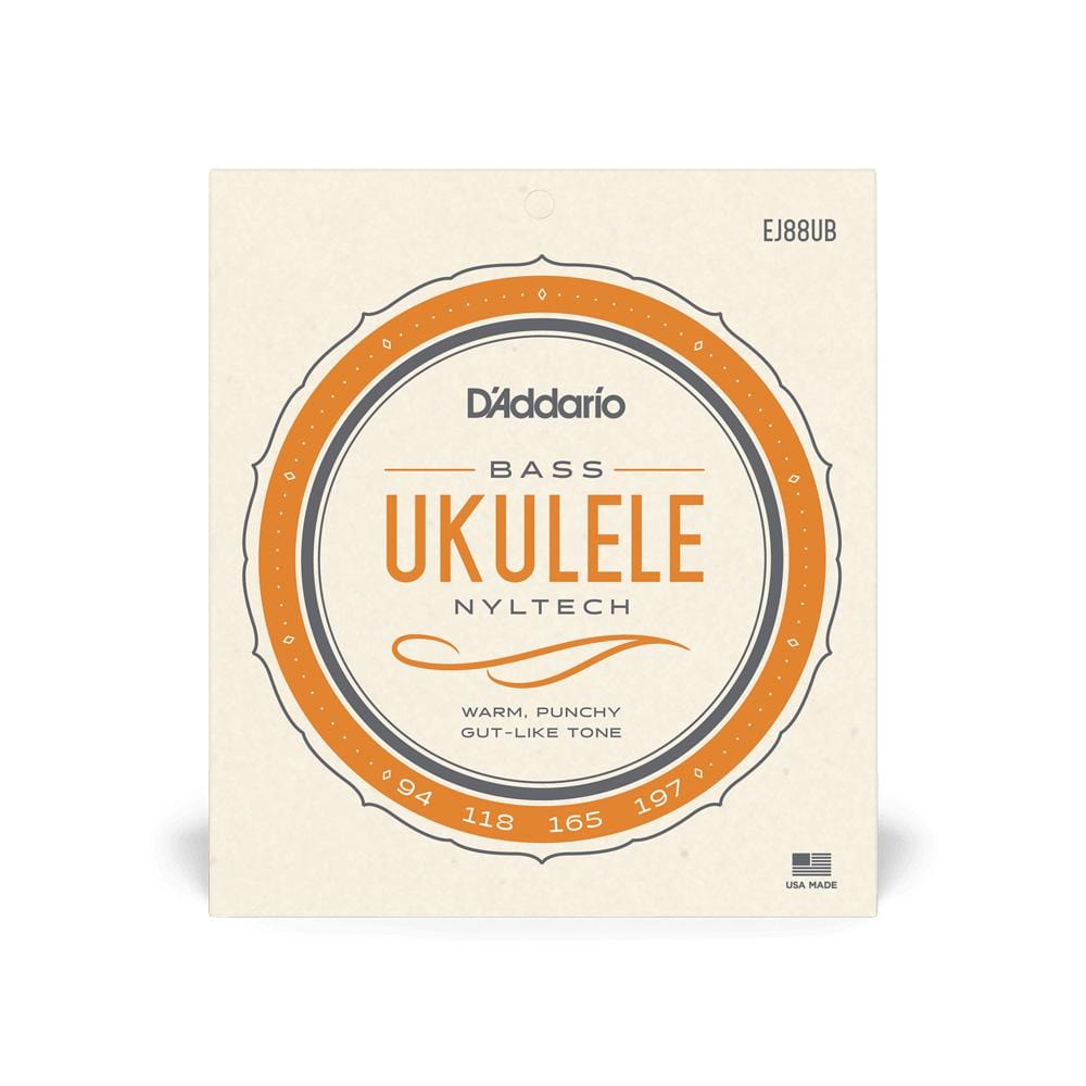 daddario ukulele strings d'addario ej88ub u bass ukulele string set