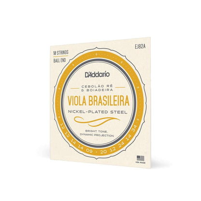 daddario viola strings d'addario ej82a viola brasileira cebolao re and boiadeira tunings string