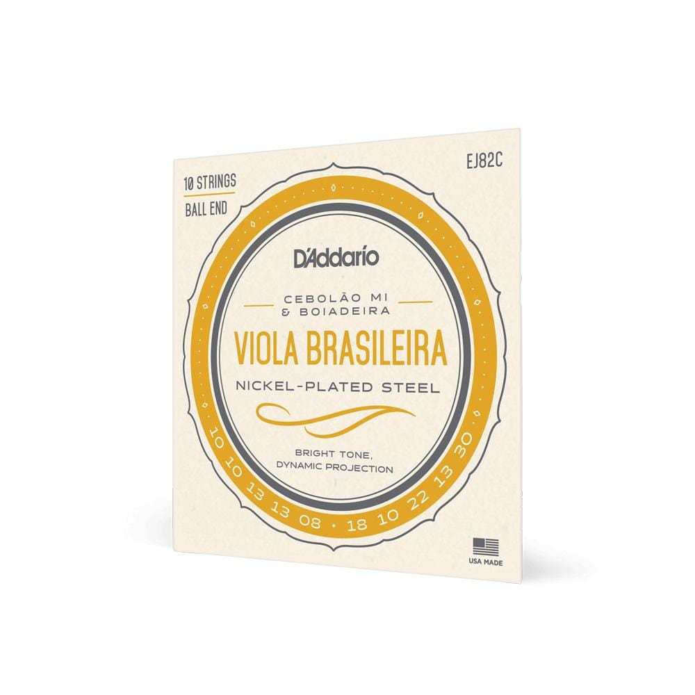 daddario viola strings d'addario ej82c viola brasileira cebolao mi and boiadeira tunings string