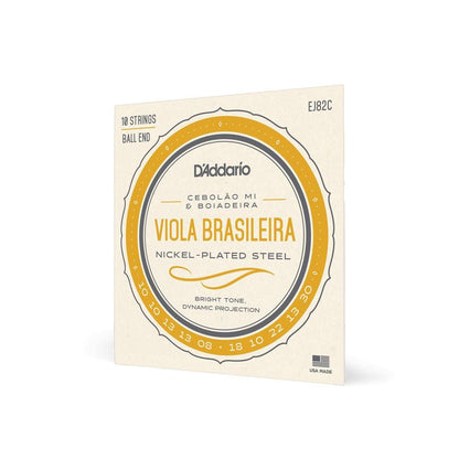 daddario viola strings d'addario ej82c viola brasileira cebolao mi and boiadeira tunings string