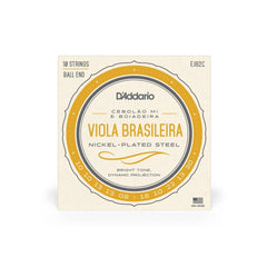 DAddario Viola Strings D'Addario EJ82C Viola Brasileira Cebolao Mi and Boiadeira Tunings String