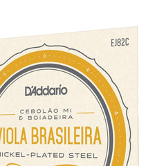 DAddario Viola Strings D'Addario EJ82C Viola Brasileira Cebolao Mi and Boiadeira Tunings String