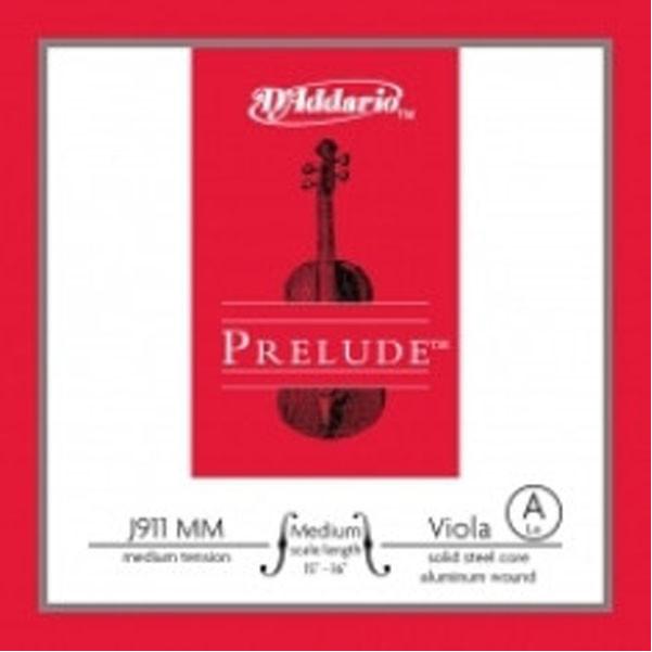 daddario viola strings d'addario prelude medium-a j911 mm viola strings