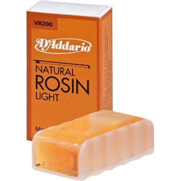 daddario violin and viola accessories d'addario vr200 /light violin rosin