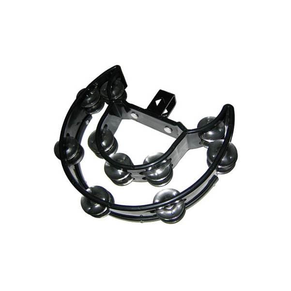 Dadi Hand Percussions Black Dadi DT2 Drum Tambourine