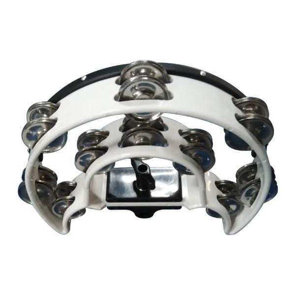 Dadi Hand Percussions White Dadi DT2 Drum Tambourine