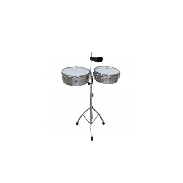dadi timbales dadi ts-01 silver plated timbali