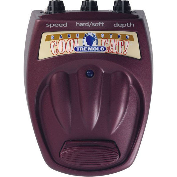 Danelectro Effect Pedals Danelectro Cool Cat Series CT-1 Tremolo Guitar Effects Pedal