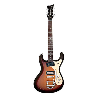 danelectro electric guitars 3 tone sunburst danelectro the 64 electric guitar    