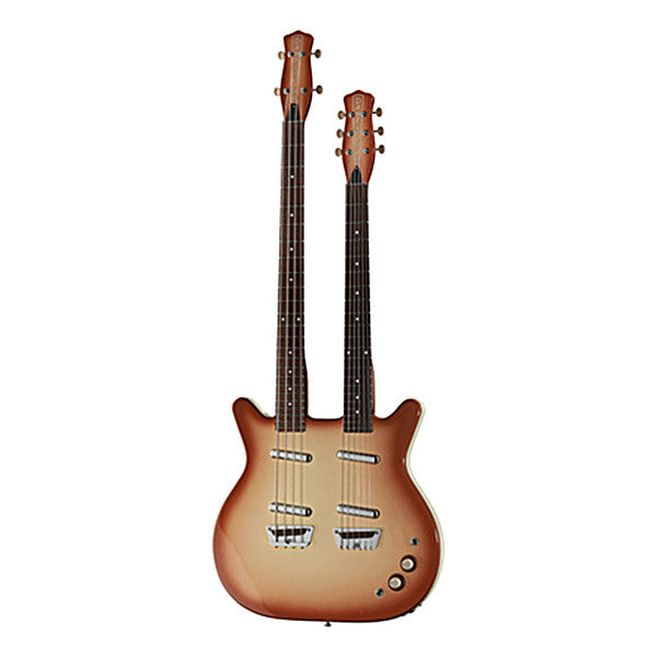 danelectro electric guitars copper burst danelectro db604 electric guitar    #color_copper-burst