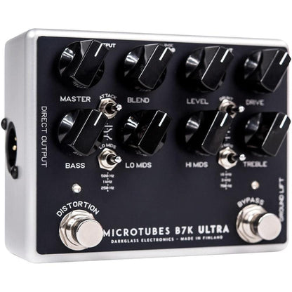 darkglass electronics effect pedals darkglass microtubes b7k ultra bass overdrive pedal