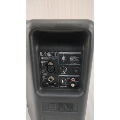 DB Technologies Active PA Speakers dB Technologies L 160 D Active Speakers - Open Box