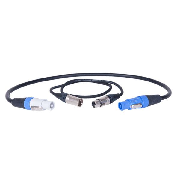 db technologies speaker cables db technologies dck-27 powercon link/xlr-xlr speaker cables kit - 70cm