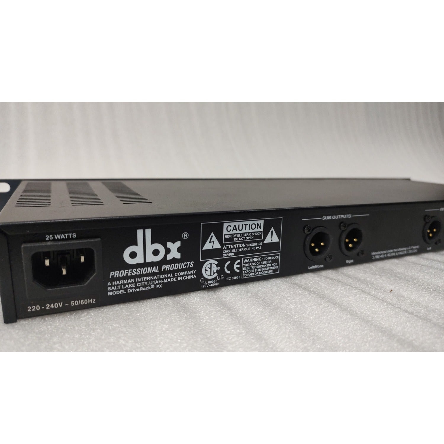 dbx Pro Live Sound Processors Dbx DriveRack PX Powered Speaker Optimizer - Open Box