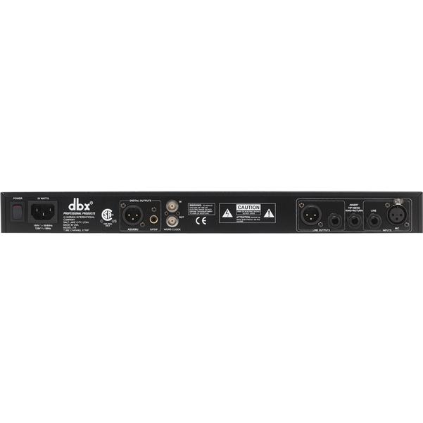 dbx Pro Pre Amps dbx Pro 376 Tube Channel Strip with Digital Out Microphone Preamp