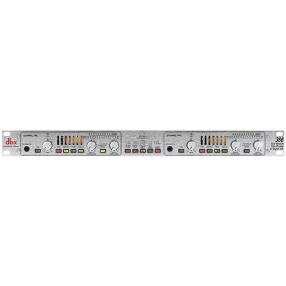 dbx Pro Pre Amps dbx Pro 386 Dual Vacuum Tube Preamp with Digital Out Microphone Preamp