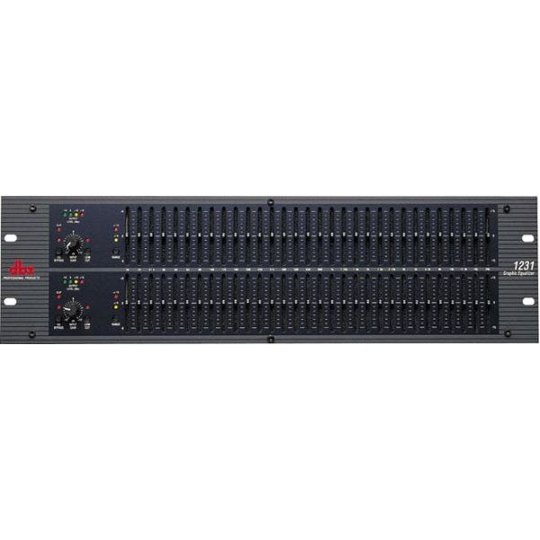 dbx Pro Signal Processors DBX 1231 Dual 31-Band Graphic Equalizer