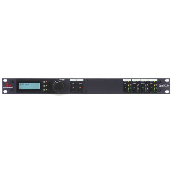 dbx pro signal processors dbx 640 zonepro
