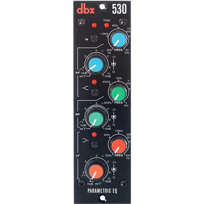 dbx Pro Signal Processors dbx Pro 500 Series 530 Parametric Equalizer Signal Processor