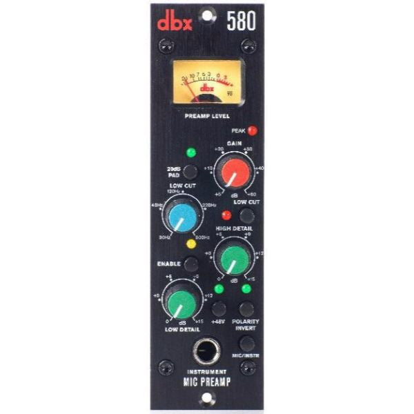 dbx Pro Signal Processors dbx Pro 500 Series 580 Microphone Preamp Signal Processor
