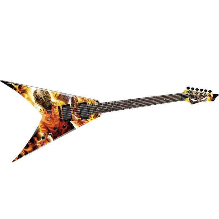 dean electric guitars dean dave mustaine vmnt- end game electric guitar (vmnt-eg)