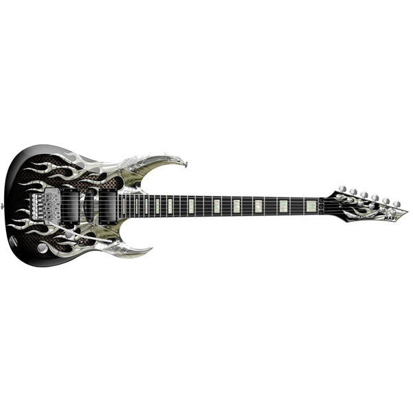 dean electric guitars dean mab1 michael angelo batio armored flame electric guitar