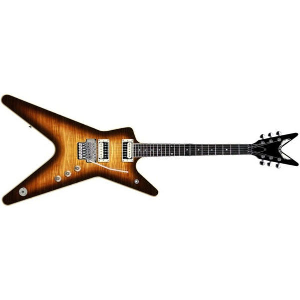 dean electric guitars dean ml79f electric guitar with floyd rose
