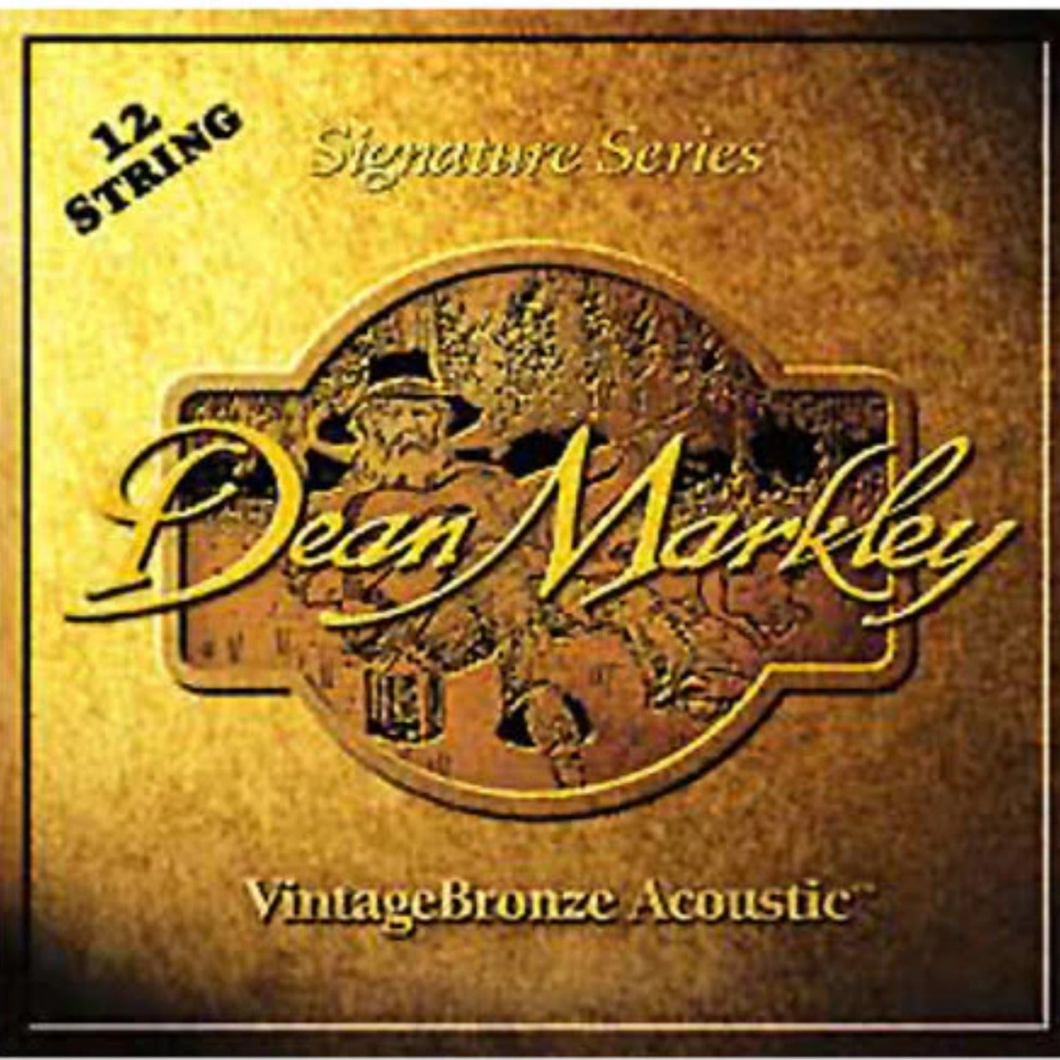 Dean Markley Acoustic Guitar Strings Dean Markley 2206 Vintage Bronze Signature Series 12 Acoustic Guitar String - 12-54