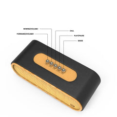 Deciwood Bluetooth Speakers Deciwood Curved Wooden Bluetooth Speaker